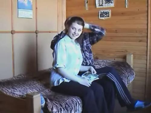  Малолетка и старый ловелас.Шедевр аматорского порно. (2002) DVDRip