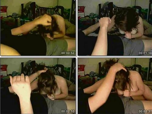  Sexy Young Girlfriend Gags on Dick and gets Fucked  (2010) SATRip