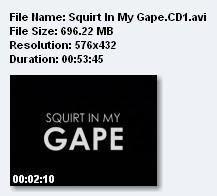  Squirt In My Gape CD1 (2006) DVDRip
