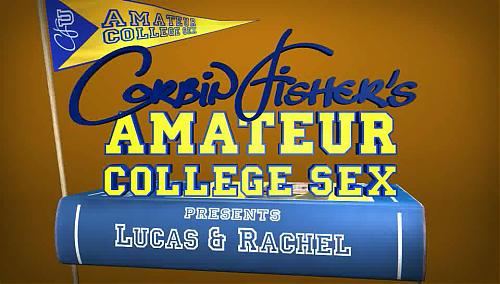  Amateur College Sex - Lucas & Rachel (2009) SATRip