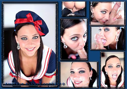  Девочка-морячок глотает кончину. [Mila - Naughty Teen Sailor Gets Face Full of Semen [www.amateurallure.com] April 09, 2010 (2010) SATRip