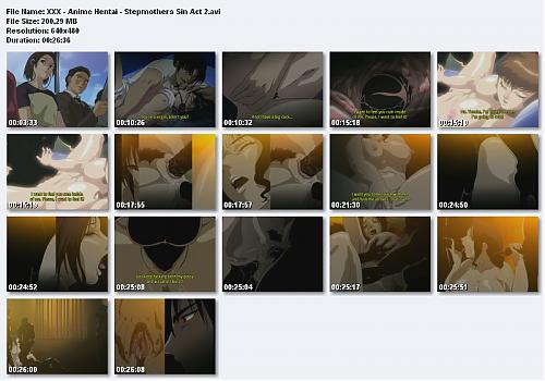  XXX - Anime Hentai - Stepmothers Sin (2004) DVDRip