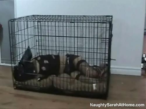  Caged Sarah [naughtysarahathome.com] (2009) CamRip