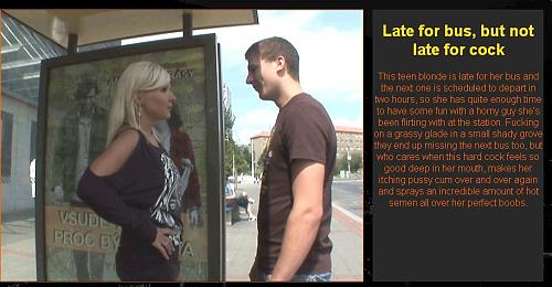  Late for bus - but not late for cock  (2009) SATRip