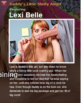  [TeensLikeItBig.com / Brazzers.com] Lexi Belle (Daddy's Little Slutty Angel) / Папина маленькая шлюшка [2010 г., All sex, Teen] (2010) SATRip