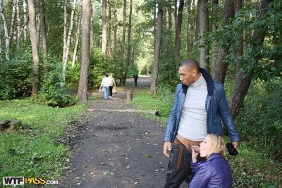 Как снять телку в парке